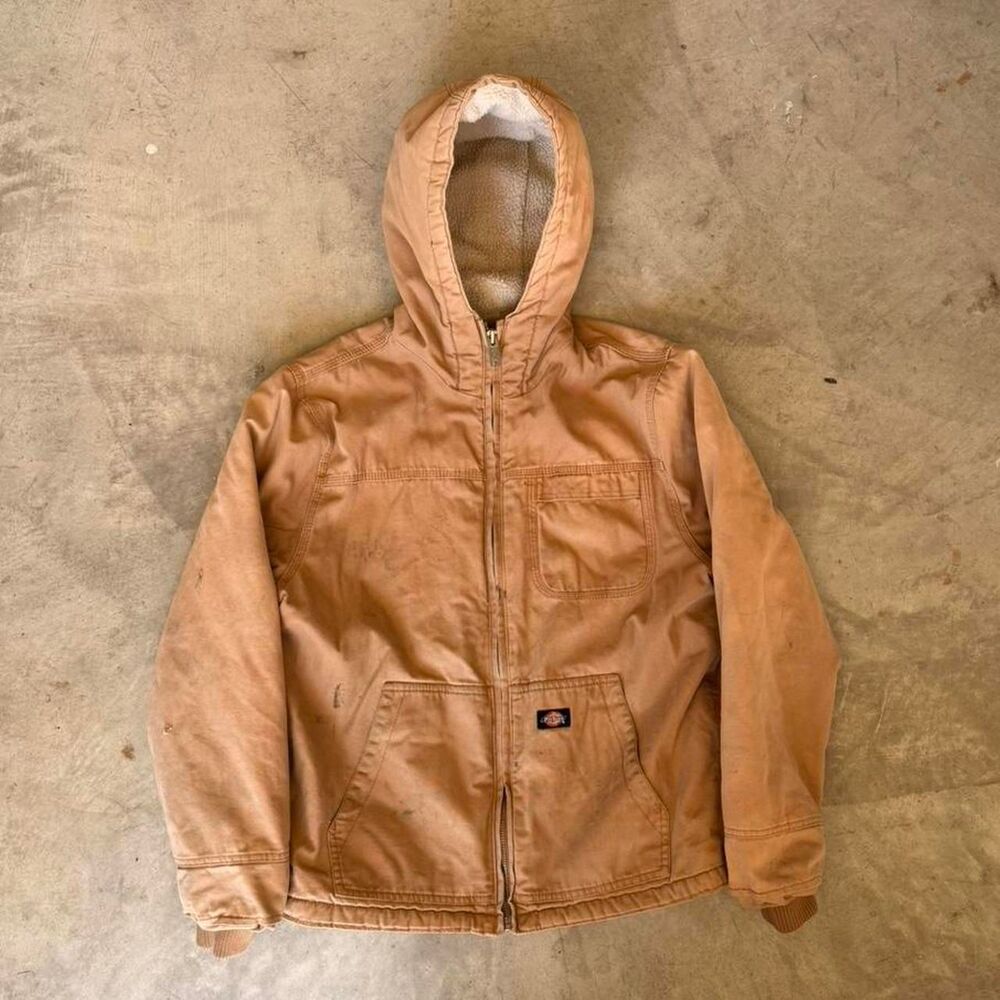Dickies Men's Tan and Brown Jacket